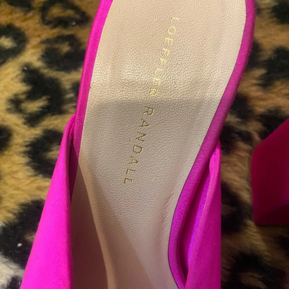 Loeffler Randall Pink Heels - Picture 5 of 8